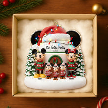 Load image into Gallery viewer, &quot;Celebrate Togetherness with Your Customized Family Christmas Ornament - A Heartwarming Gift for Families, Friends, and Loved Ones&quot; Ornament PopCulturePrints
