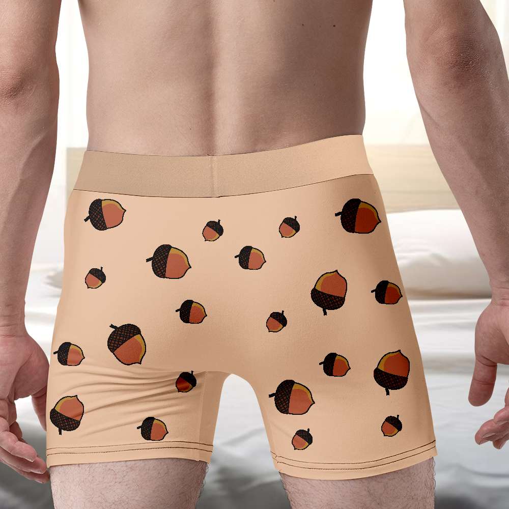 Personalized Men's Boxer Shorts - Come Play With My Nuts Boxer Briefs PopCulturePrints