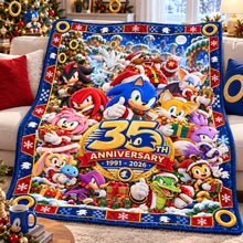 Load image into Gallery viewer, 35th Anniversary Blanket - Personalized Gifts 01ttlu081026 Blanket PopCulturePrints
