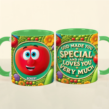 Load image into Gallery viewer, Personalized Christian Coffee Mug - God Made You Special Design Coffee Mug PopCulturePrints
