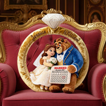 Load image into Gallery viewer, Forever Together - Personalized Couple Pillow Pillow PopCulturePrints
