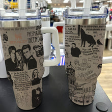 Load image into Gallery viewer, Personalized Halloween Tumbler for Horror Fans - Vampire Diaries Theme
