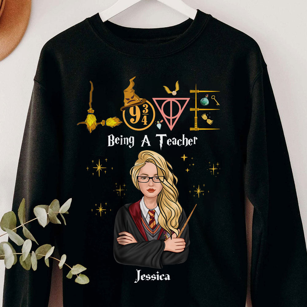 Personalized Harry Potter Themed Teacher T-shirt