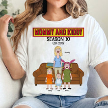 Load image into Gallery viewer, &quot;Celebrate Every Moment with Love - Personalized Mommy and Kiddy Shirt for Mom, Grandma, and Loved Ones!&quot; Shirts PopCulturePrints
