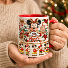 Load image into Gallery viewer, Grandma's Favorite Mouse Accent Mug - Personalized Gifts For Grandma 01nadh081026 Coffee Mug PopCulturePrints
