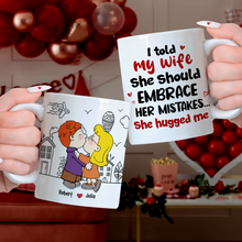 Load image into Gallery viewer, Customizable Couple Coffee Mug - Perfect Valentine&#39;s Day Gifts for Couples Coffee Mug PopCulturePrints
