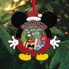 Load image into Gallery viewer, Custom Grandma Christmas Ornament - Magical Love Design Ornament PopCulturePrints
