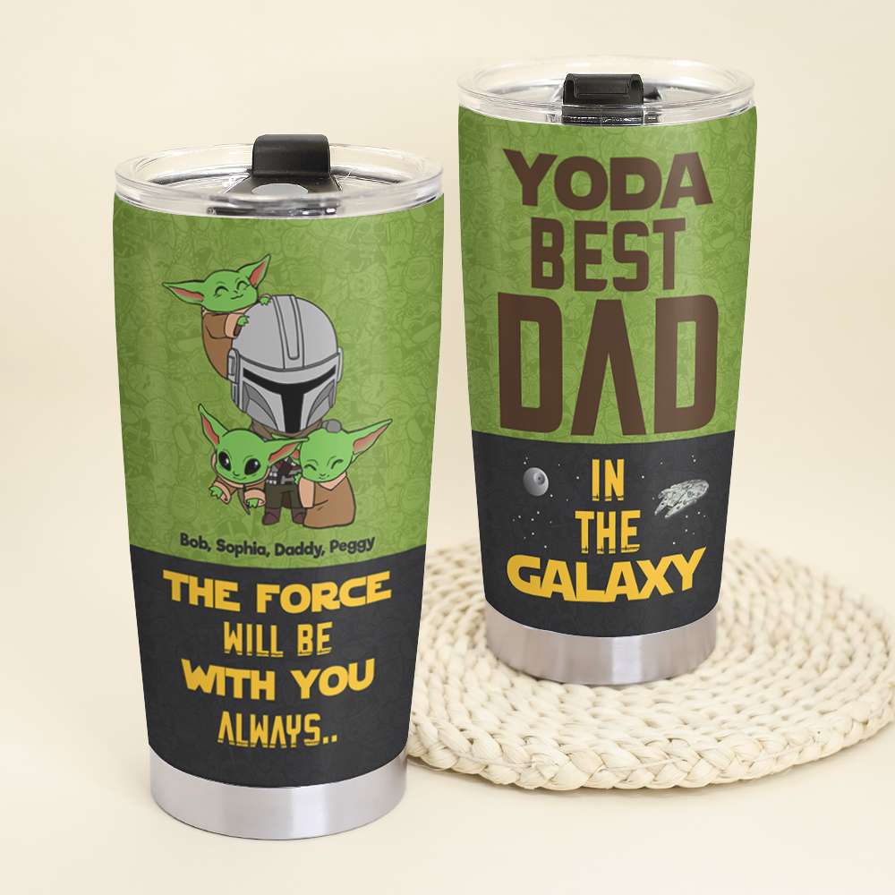 Personalized Daddy Day Star-Themed Tumbler Gift