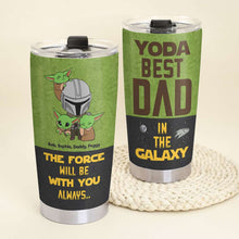 Load image into Gallery viewer, Personalized Daddy Day Star-Themed Tumbler Gift
