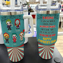 Load image into Gallery viewer, Personalized Horror-Themed Tumbler for Dad - Father&#39;s Day Gift Tumbler Cup PopCulturePrints
