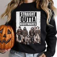 Load image into Gallery viewer, Straight Outta Nightmares Halloween Horror Shirt
