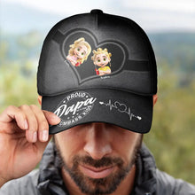 Load image into Gallery viewer, Proud Father Of A Few Dumb Kids - Personalized Classic Cap Classic Cap PopCulturePrints

