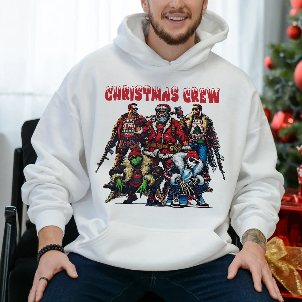 Christmas Comedy Movie Collage Sweatshirt - Thug Life Edition