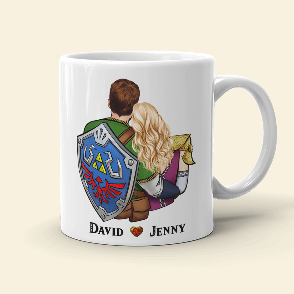 Personalized Best Couple Ever Coffee Mug | Romantic Valentine's Day Gifts Coffee Mug PopCulturePrints