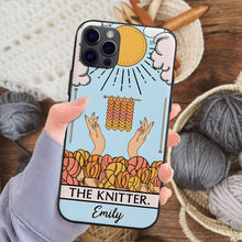 Load image into Gallery viewer, Personalized Knitter Phone Case - Custom Name
