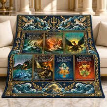 Load image into Gallery viewer, Feel the Magic of Epic Fantasy - Personalized Blanket for Book Lovers Blanket PopCulturePrints
