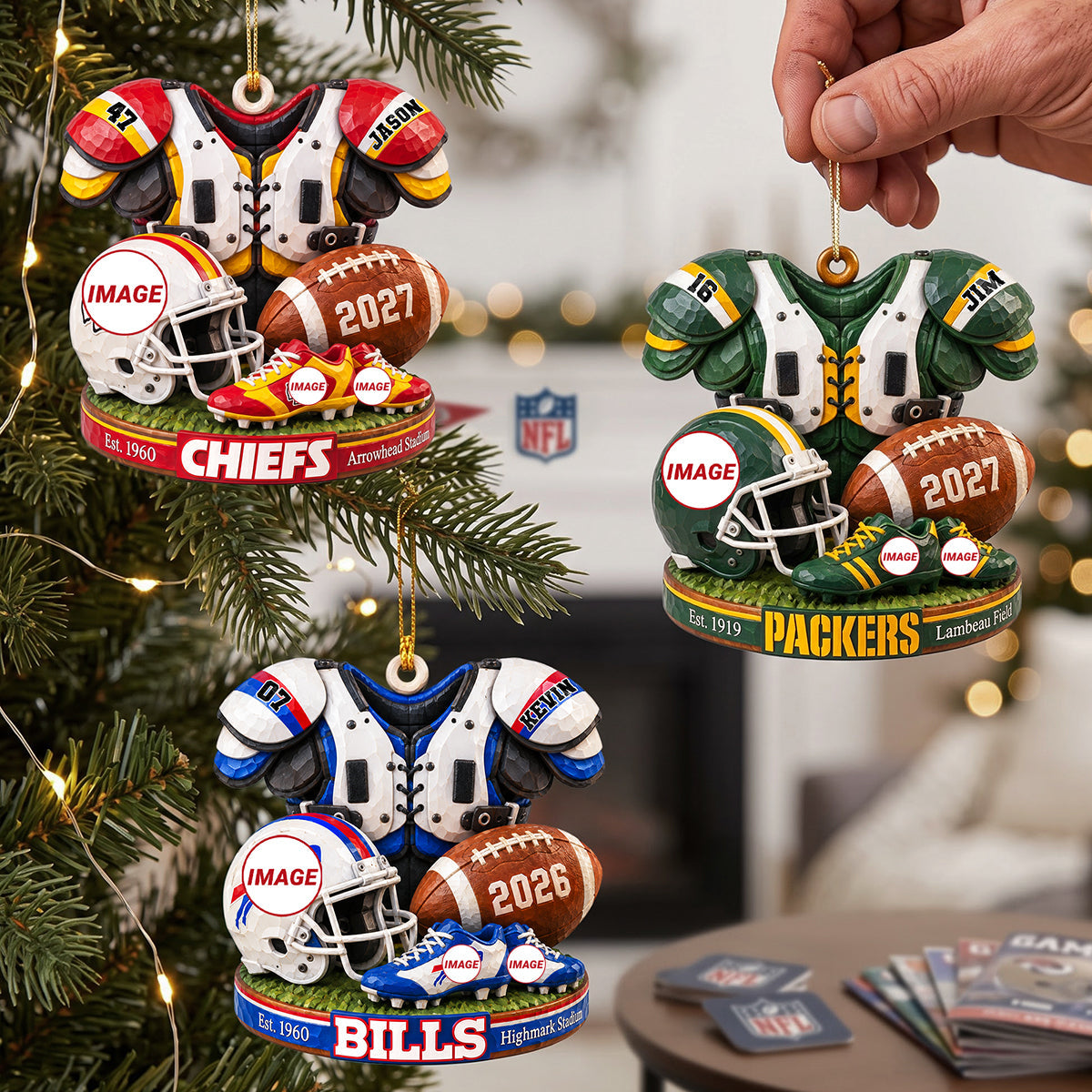 Athletic Style Acrylic Ornament - Personalized Christmas Gifts For Sport Lovers 03huta170926 Ornament PopCulturePrints