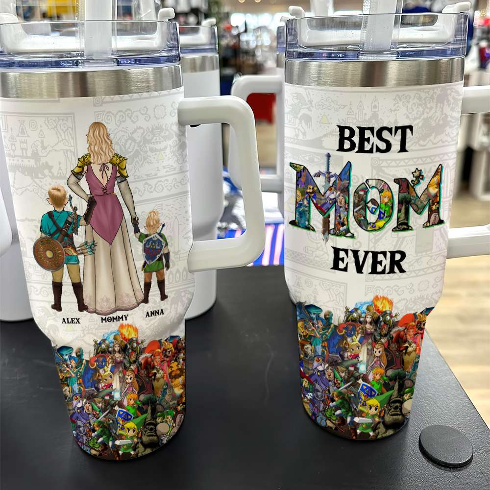 Personalized Fantasy Adventure Mom Tumbler Tumbler Cup PopCulturePrints