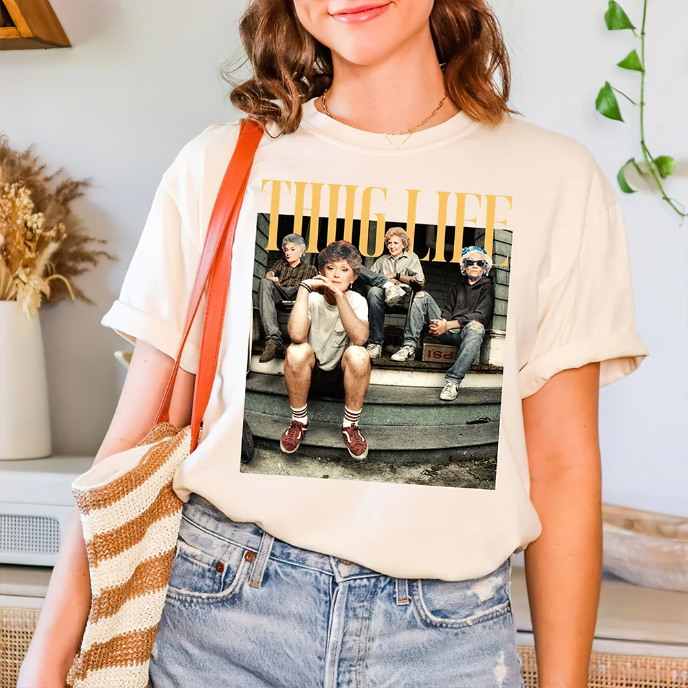 Thug Life Kids Retro Theme Shirt