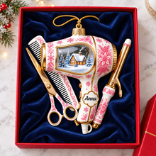 Load image into Gallery viewer, Only You Can Tingle These Bells - Playfully Naughty Couple Pajama Pants - Personalized Gift for Christmas Lovers Ornament PopCulturePrints
