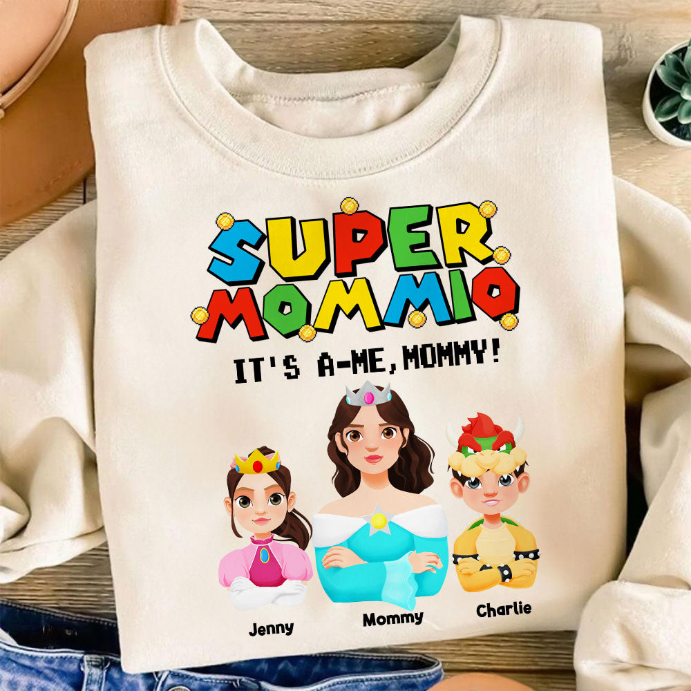 Super Mommiio - Personalized Gifts For Mom Shirt Shirts PopCulturePrints