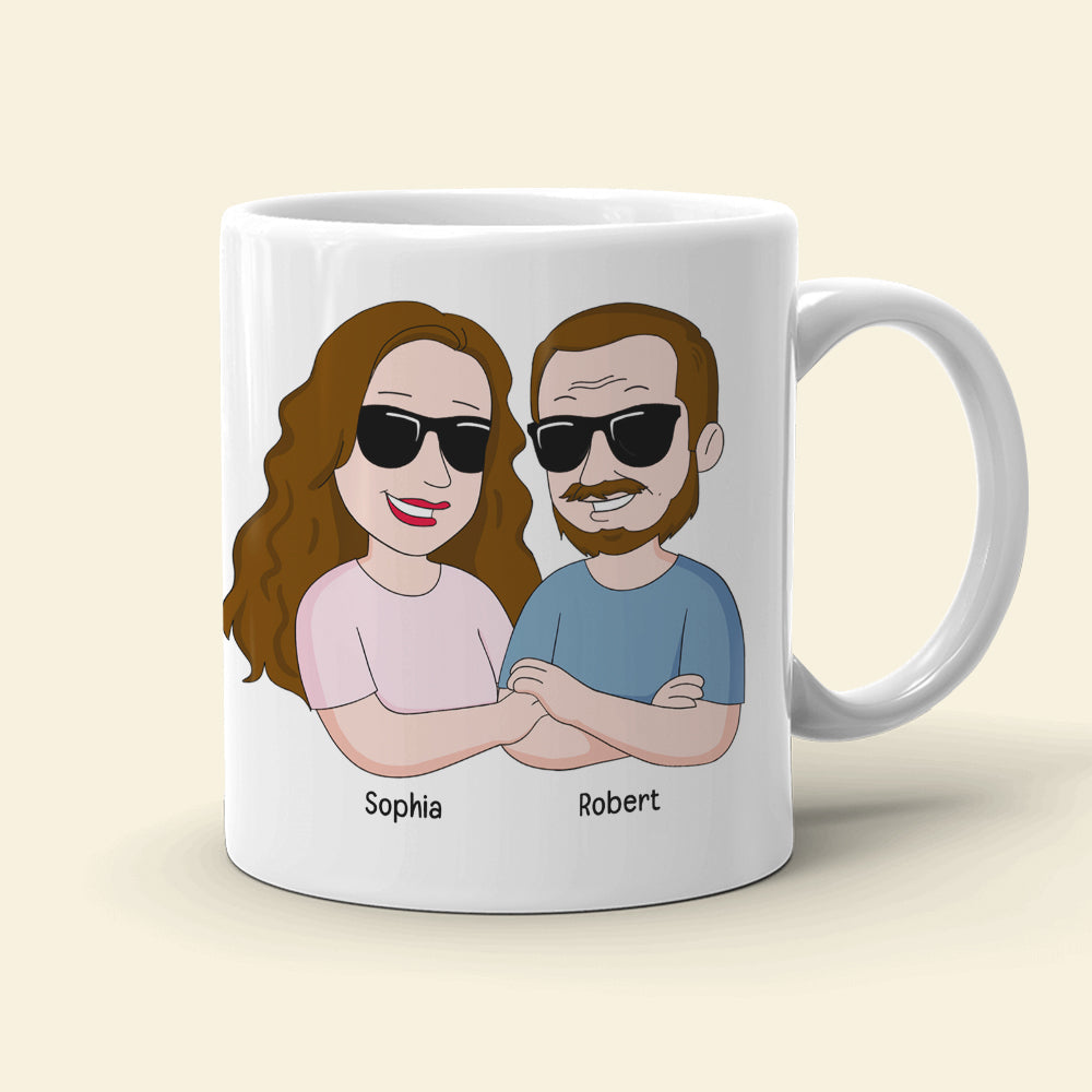 Funny Personalized Mug Gift for Dad - I Love You Every Day Coffee Mug PopCulturePrints