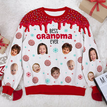 Load image into Gallery viewer, Personalized Best Grandma Ever Photo Sweatshirt
