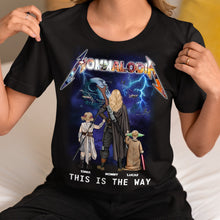 Load image into Gallery viewer, “This Is The Way” – Personalized Galaxy Mom Shirt - Perfect Gift for Mom, Grandma, and More! Shirts PopCulturePrints

