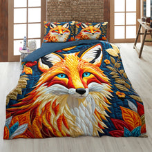 Load image into Gallery viewer, Vibrant Fox Lovers Quilt Bed Set - Cozy &amp; Decorative Blanket PopCulturePrints
