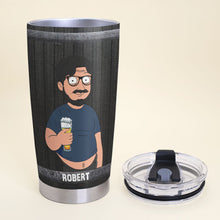 Load image into Gallery viewer, Personalized &#39;Dear Dad&#39; Beer Tumbler - Fun Gift for Fathers Tumbler Cup PopCulturePrints
