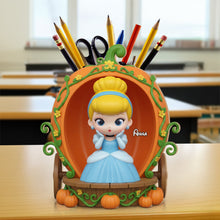 Load image into Gallery viewer, &quot;Let Your Imagination Blossom&quot; - Princess Pen Holder - Personalized Gifts for Princess Lovers Pen Holder PopCulturePrints

