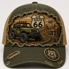 Load image into Gallery viewer, On Legendary Road Classic Cap - Personalized Gifts For Road Trip Lovers 04nadt150726 Caps PopCulturePrints
