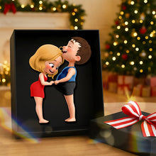 Load image into Gallery viewer, Together Forever: Personalized Funny Couple Ornament Ornament PopCulturePrints
