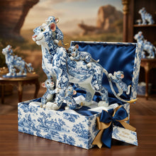 Load image into Gallery viewer, Queen of the Wild: A Unique Toile De Jouy Plaque - Personalized Gift for Mom and Grandma Shaped Plaques PopCulturePrints
