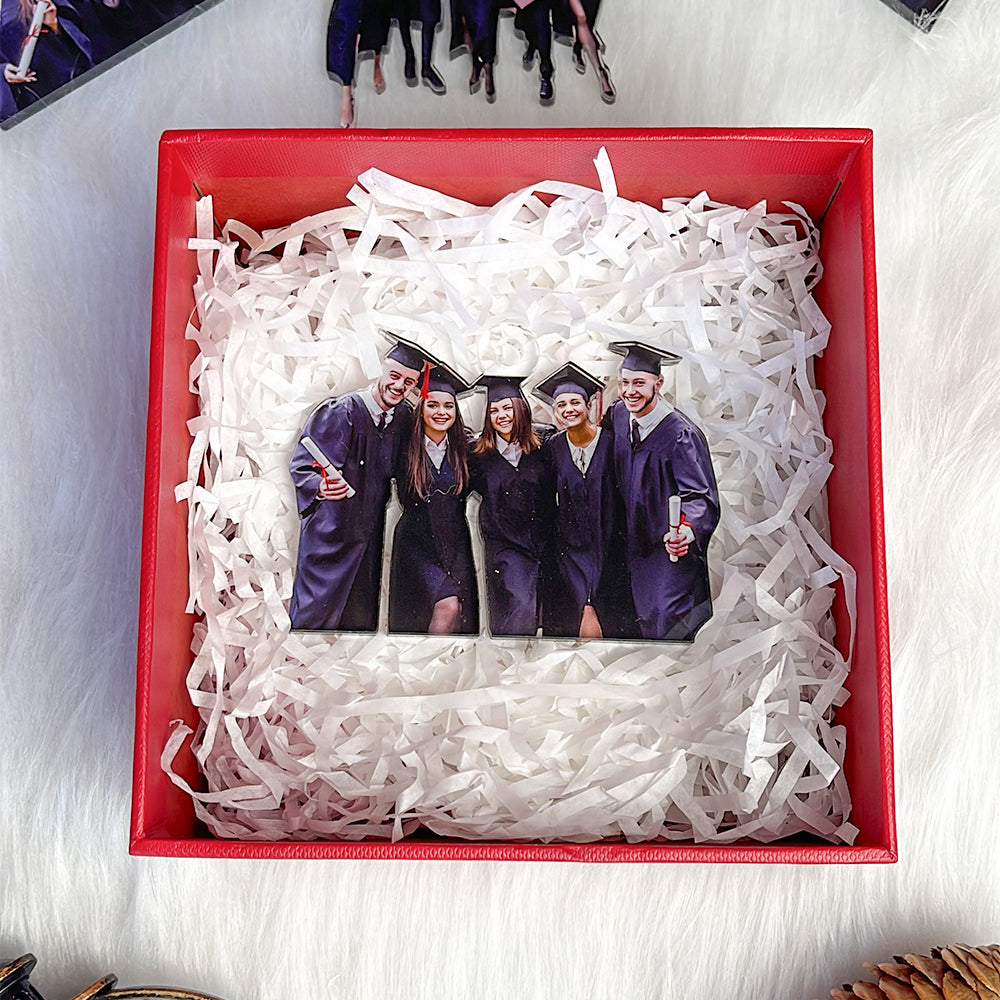 Personalized Graduation Photo Ornament - Custom Graduation Gifts