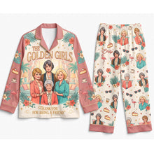 Load image into Gallery viewer, "Thank You for Being a Friend" - Classic Friends Forever Pajama Set - Personalized Gift for Friends, Family &amp; Loved Ones
