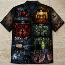 Load image into Gallery viewer, "Face Your Fears in Style!" - Horror Hawaiian Shirt - Personalized Gifts for Horror Lovers
