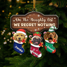 Load image into Gallery viewer, Personalized Christmas Pet Ornament for Pet Lovers Ornament PopCulturePrints
