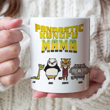 Load image into Gallery viewer, Pandastic Kung Fu Mama Personalized Coffee Mug for Mother&#39;s Day Coffee Mug PopCulturePrints
