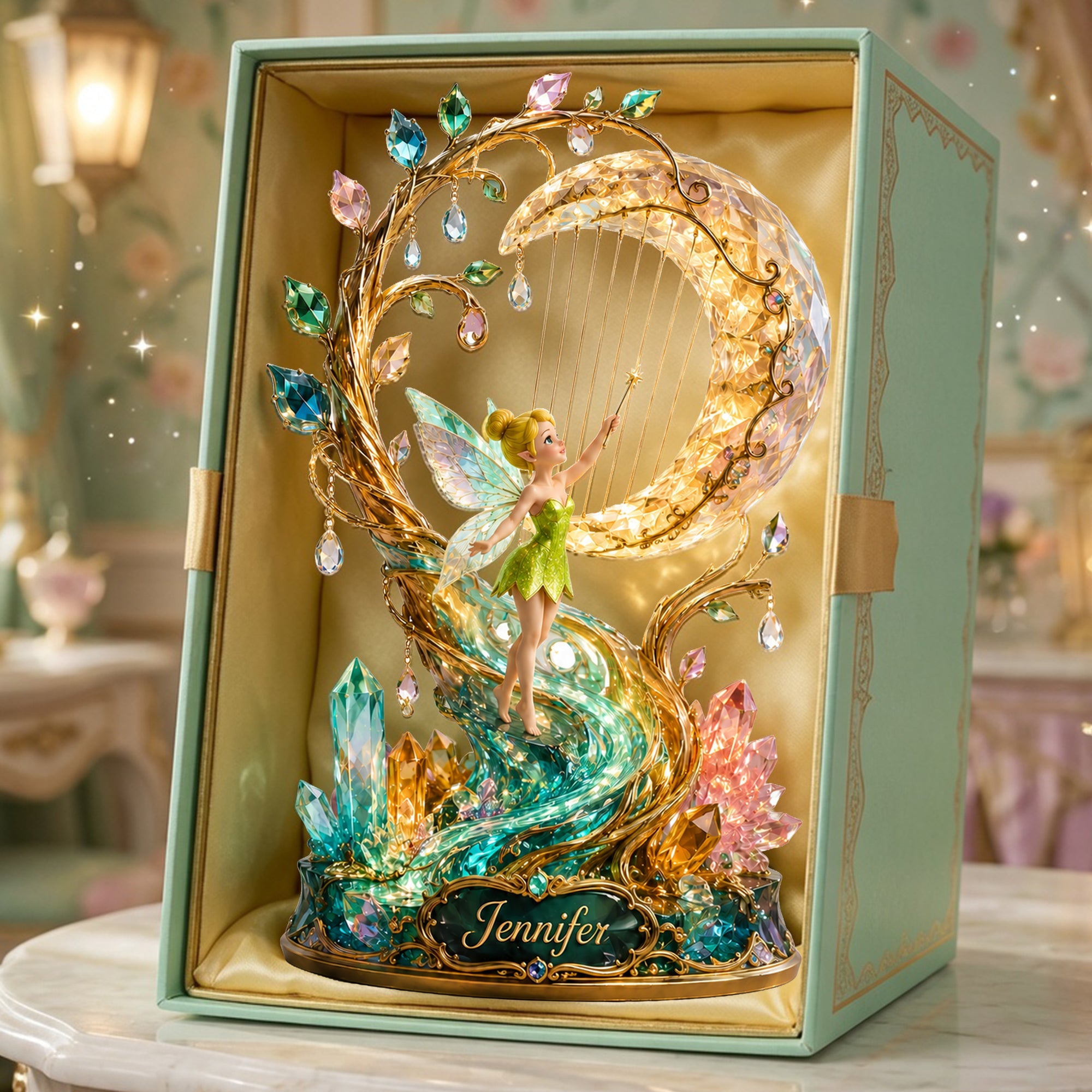 Enchanted Fairy Acrylic Plaque – A Magical Personalized Gift