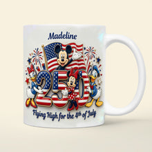 Load image into Gallery viewer, Celebrate Freedom with Friends - Personalized 4th of July Coffee Mug Coffee Mug PopCulturePrints
