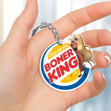 Load image into Gallery viewer, Fun &amp; Naughty Personalized Keychain - Sausage Couple Gift for Him | Valentine&#39;s Day Gifts Keychains PopCulturePrints
