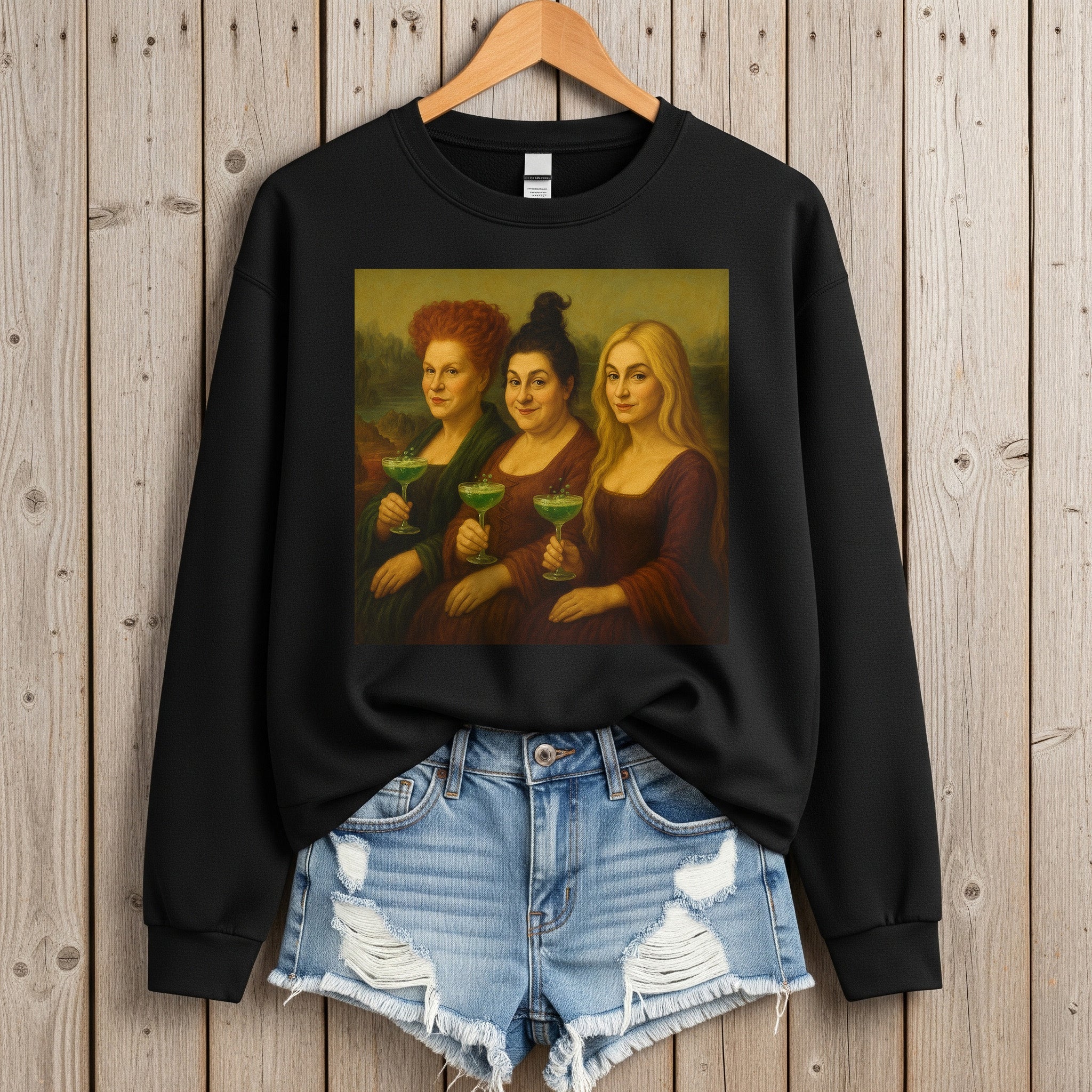 Sip & Spell: Witchy Friendship 2D Shirt - Personalized Gift for Friends Shirts PopCulturePrints