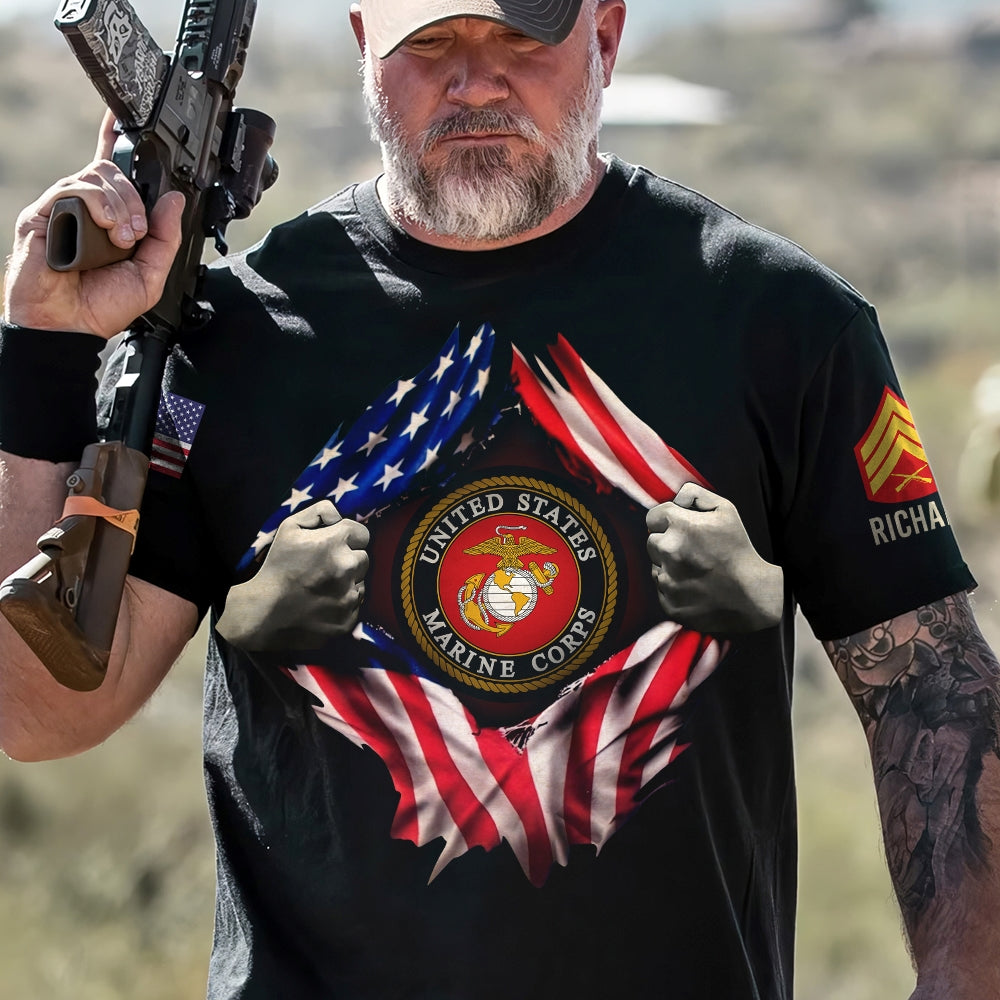 Veteran Patriotic T-Shirt - I Served My Country, What Did You Do?