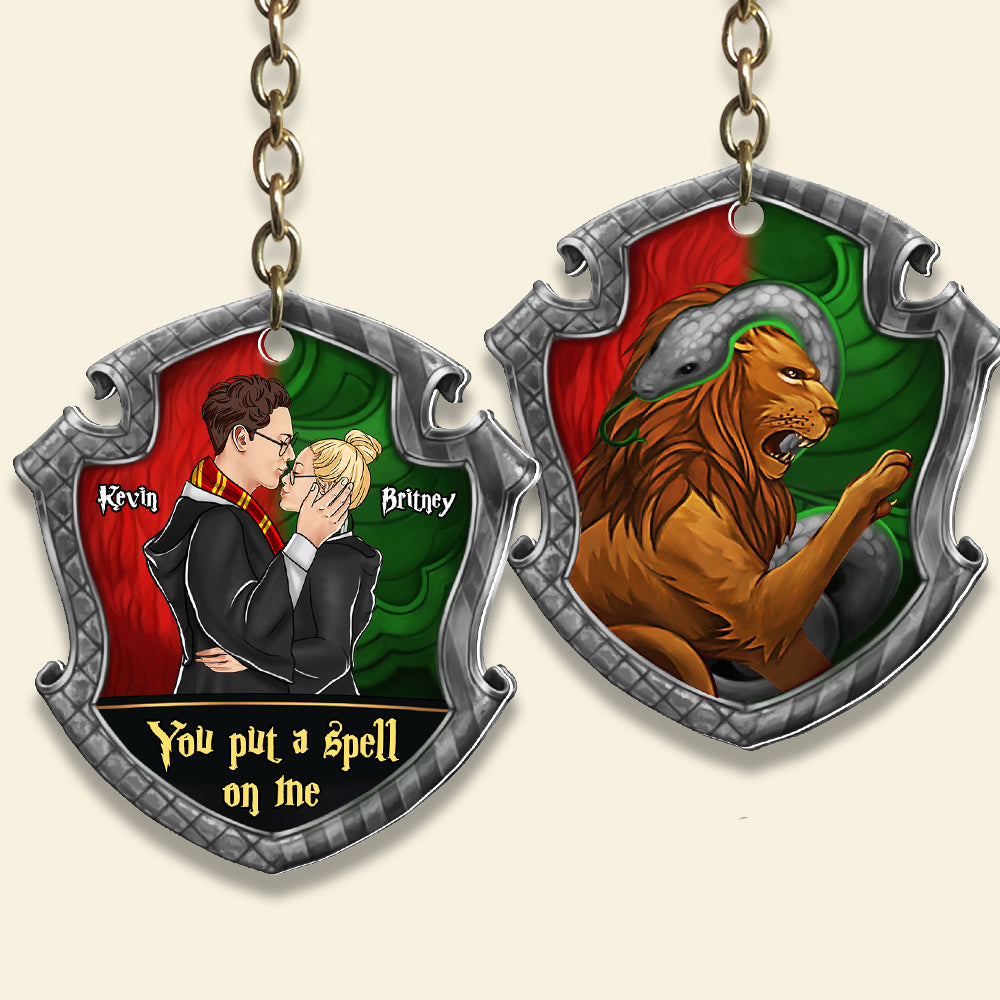 Personalized Harry Potter Couple Keychain - You Put a Spell on Me