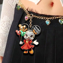 Load image into Gallery viewer, &quot;Celebrate Mom with a Touch of Magic!&quot; - Personalized Mommy Mouse Keychain - A Unique Gift for Moms and Grandmas Keychains PopCulturePrints
