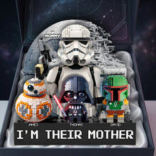 Load image into Gallery viewer, “I’m Their Mother” - Unique Space Theme Acrylic Plaque - Personalized Gift for Moms and Grandmas Shaped Plaques PopCulturePrints
