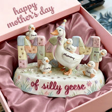 Load image into Gallery viewer, Mom Of Silly Goose - Personalized Gifts For Moms | Unique Custom Design Shaped Plaques PopCulturePrints
