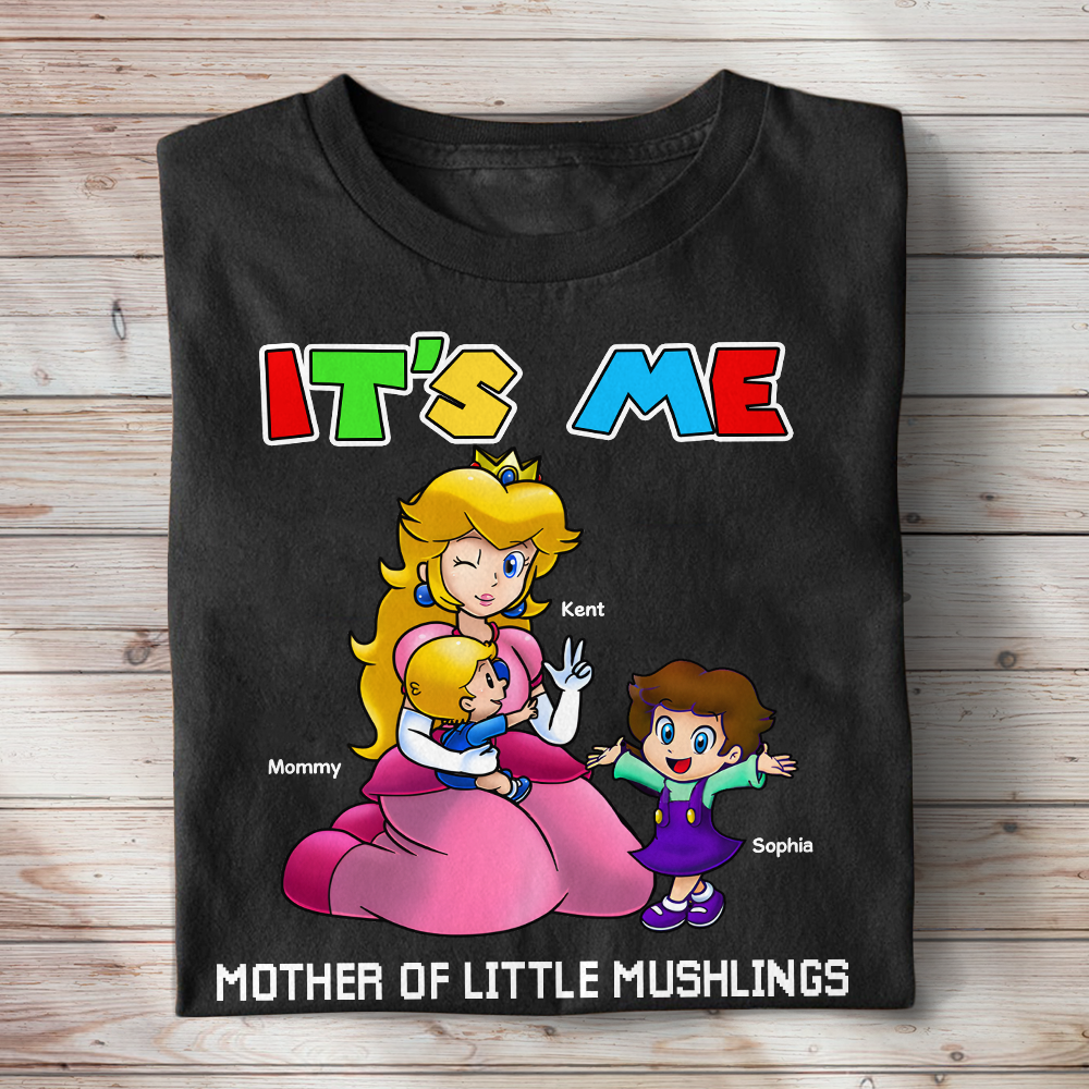 It's Me! Celebrate Motherhood - Personalized Shirt for Moms, Gift for Grandma Shirts PopCulturePrints