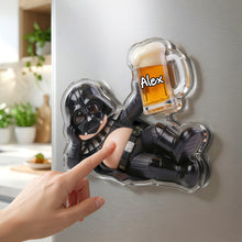 Load image into Gallery viewer, Laugh &amp; Chill: Personalized Funny Drunk Magnet - Unique Gift for Friends &amp; Family Fridge Magnet PopCulturePrints
